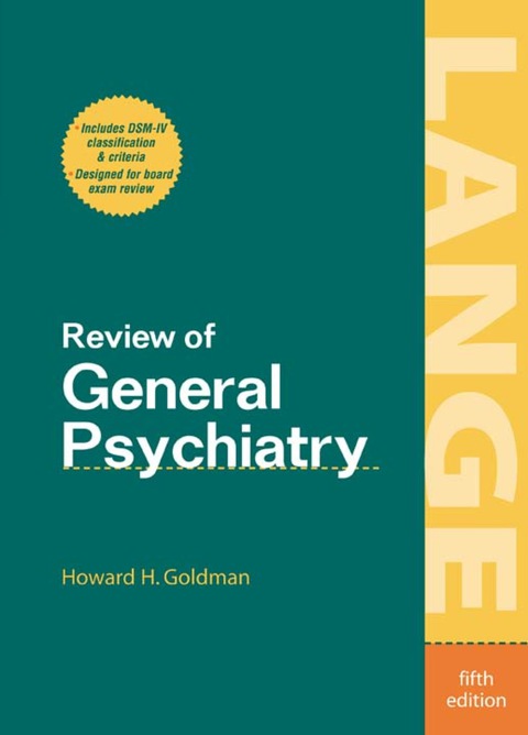 Book Review of General Psychiatry, Fifth Edition free