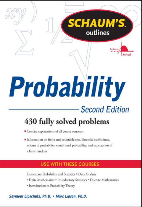Book Schaum's Outline of Probability, Second Edition (Schaum's Outlines) free