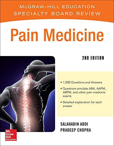 Book McGraw-Hill Specialty Board Review Pain Medicine, 2e free