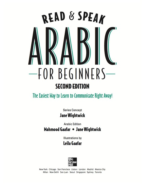 Book Read and Speak Arabic for Beginners, Second Edition (Read and Speak Languages for Beginners) free