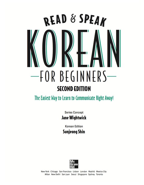 Book Read and Speak Korean for Beginners, 2nd Edition free