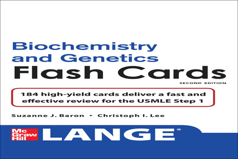Book Lange Biochemistry and Genetics Flash Cards 2/E (LANGE FlashCards) free
