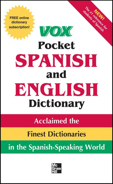 Book Vox Pocket Spanish-English Dictionary (Spanish Edition) free