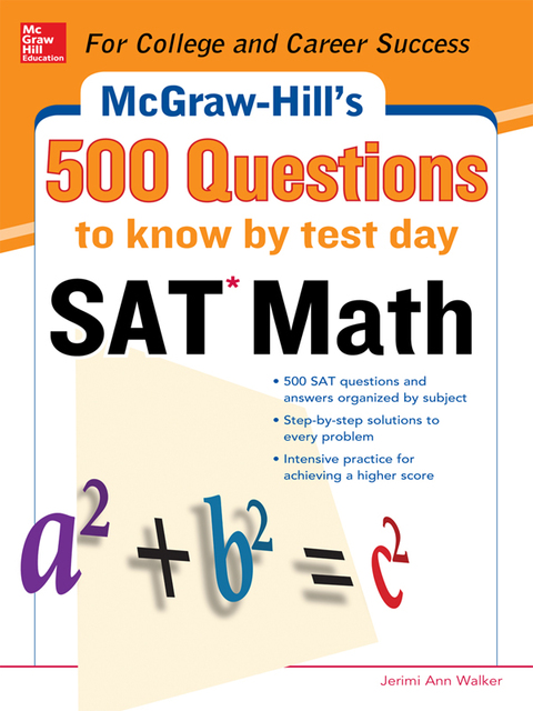 Book 500 SAT Math Questions to Know by Test Day (Mcgraw Hill's 500 Questions to Know by Test Day) free