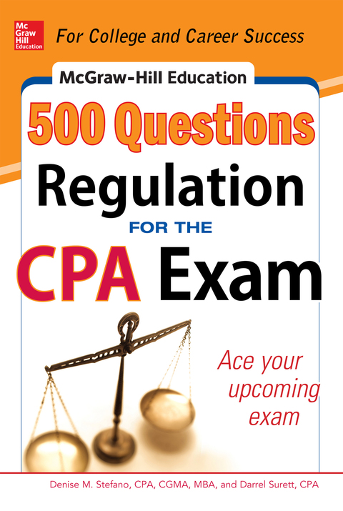 Book McGraw-Hill Education 500 Regulation Questions for the CPA Exam (McGraw-Hill's 500 Questions) free