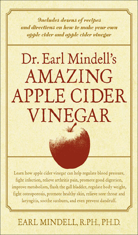 Book Dr. Earl Mindell's Amazing Apple Cider Vinegar free