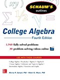 Book Schaum's Outline of College Algebra, 4th Edition (Schaum's Outlines) free