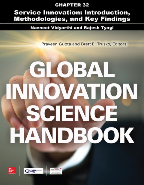 Book Global Innovation Science Handbook, Chapter 32 - Service Innovation: Introduction, Methodologies, and Key Findings free
