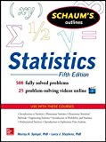 Book Schaum's Outline of Statistics, 5th Edition (Schaum's Outlines) free