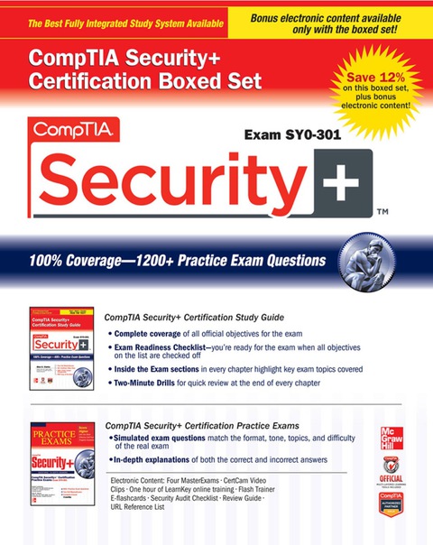 Book CompTIA Security+ Certification Boxed Set (Exam SY0-301) free