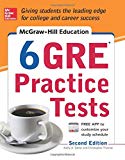 Book McGraw-Hill Education 6 GRE Practice Tests, 2nd Edition free