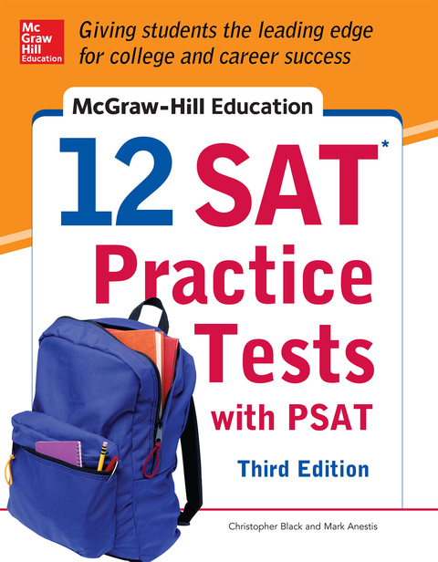 Book McGraw-Hill Education 12 SAT Practice Tests with PSAT, 3rd Edition free