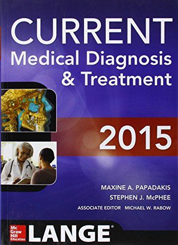 Book CURRENT Medical Diagnosis and Treatment 2015 (Lange) free