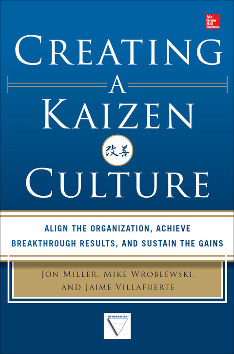 Book Creating a Kaizen Culture: Align the Organization, Achieve Breakthrough Results, and Sustain the Gains free