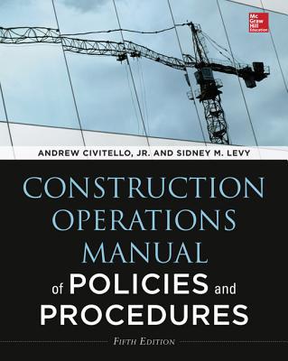Book Construction Operations Manual of Policies and Procedures, Fifth Edition free