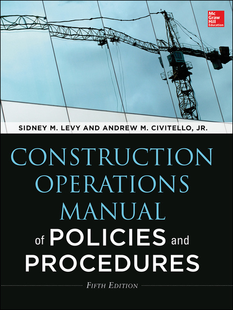 Book Construction Operations Manual of Policies and Procedures, Fifth Edition free