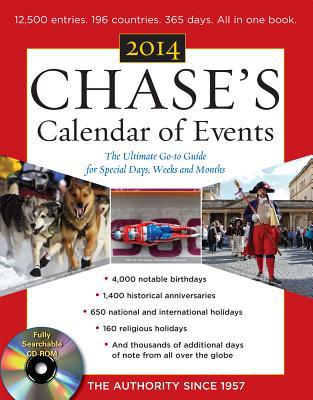 Book Chase's Calendar of Events 2014 with CD-ROM free