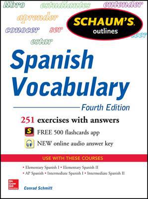 Book Schaum's Outline of Spanish Vocabulary, 4th Edition (Schaum's Outlines) free