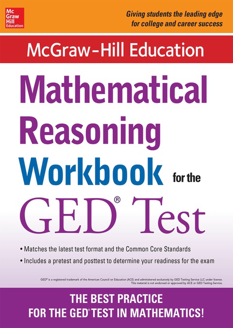 Book McGraw-Hill Education Mathematical Reasoning Workbook for the GED Test free