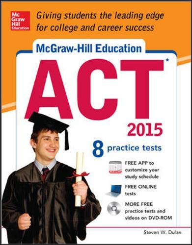 Book McGraw-Hill Education ACT with DVD-ROM, 2015 Edition free
