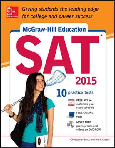 Book McGraw-Hill Education SAT with DVD-ROM, 2015 Edition free