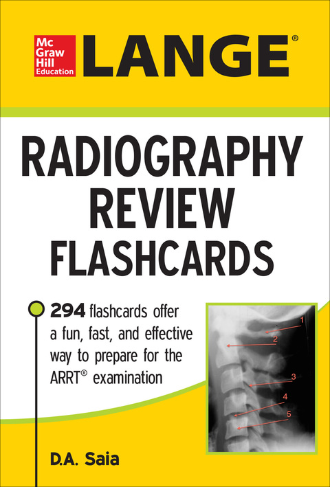 Book LANGE Radiography Review Flashcards free