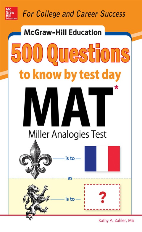 Book McGraw-Hill Education 500 MAT Questions to Know by Test Day free