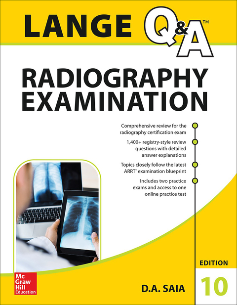 Book LANGE Q&A Radiography Examination, Tenth Edition free