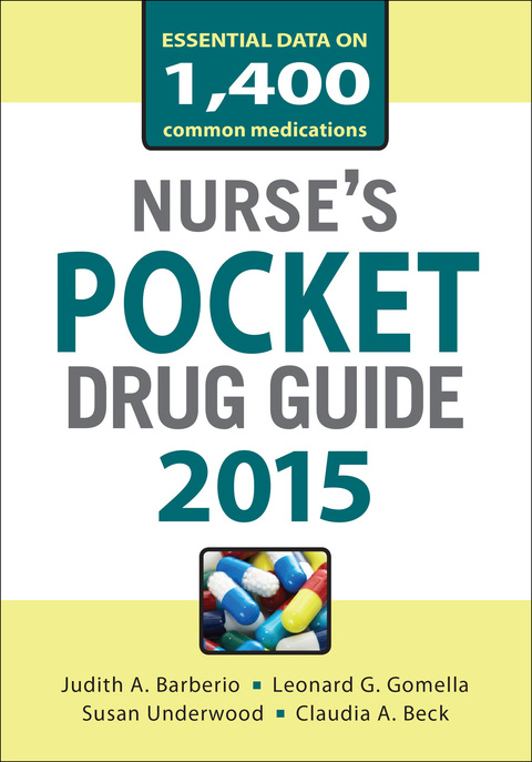 Book Nurses Pocket Drug Guide 2015 (Pocket Reference) free
