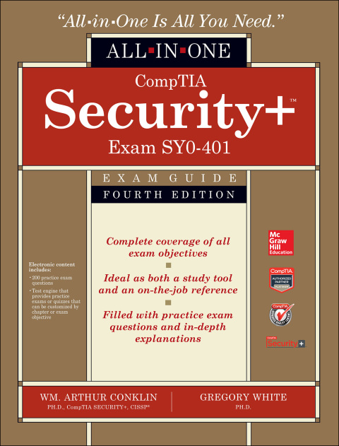 Book CompTIA Security+ All-in-One Exam Guide, Fourth Edition (Exam SY0-401) free