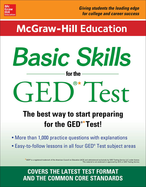 Book McGraw-Hill Education Basic Skills for the GED Test free
