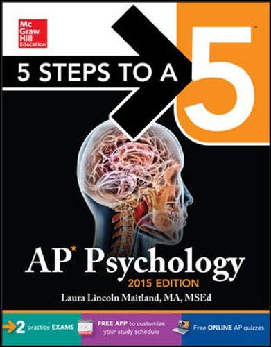 Book 5 Steps to a 5 AP Psychology, 2015 Edition (5 Steps to a 5 on the Advanced Placement Examinations Series) free