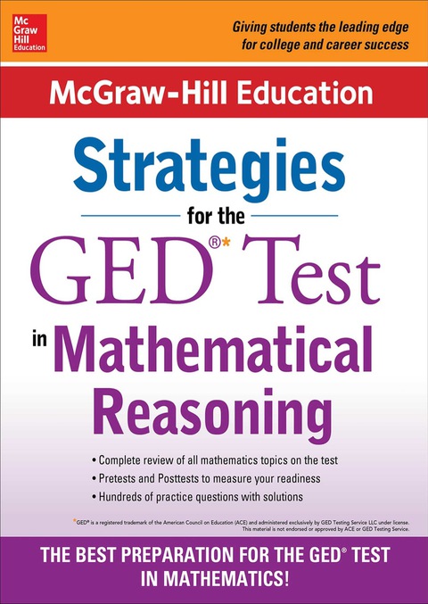 Book McGraw-Hill Education Strategies for the GED Test in Mathematical Reasoning free