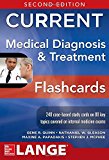 Book CURRENT Medical Diagnosis and Treatment Flashcards, 2E free