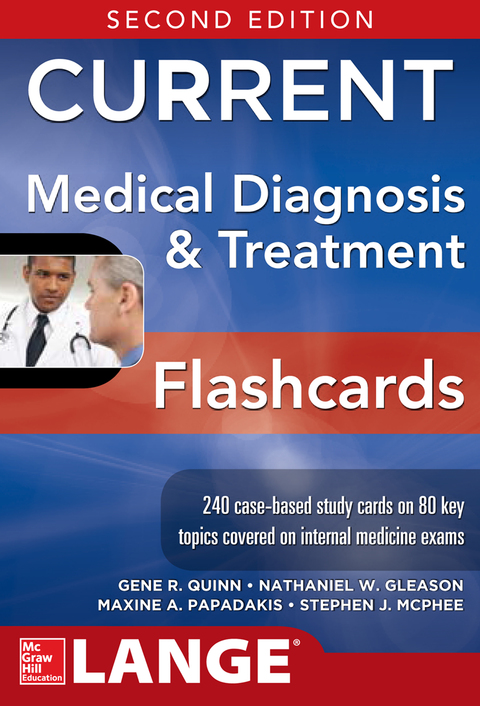 Book CURRENT Medical Diagnosis and Treatment Flashcards, 2E free