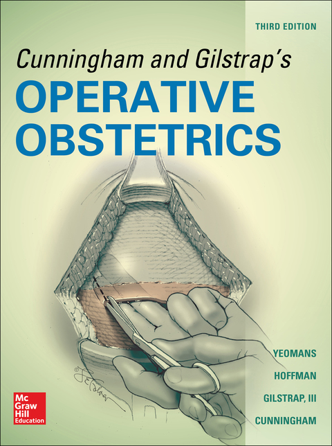 Book Cunningham and Gilstrap's Operative Obstetrics, Third Edition free