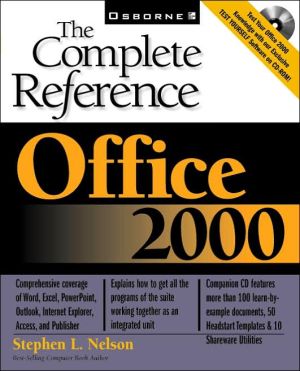 Book Office 2000: The Complete Reference free