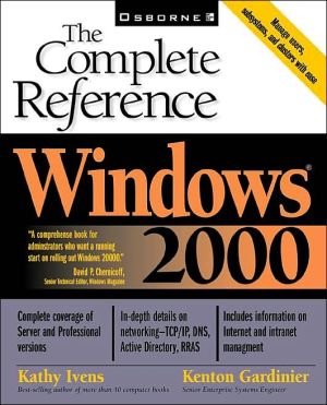 Book Windows 2000: The Complete Reference free