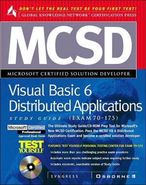 Book MCSD Visual Basic 6 Distributed Applications Study Guide (Exam 70-175) free