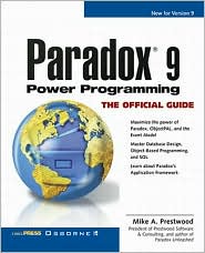 Book Paradox 9 Power Programming: The Official Guide free