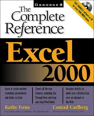 Book Excel 2000: The Complete Reference free