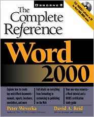 Book Word 2000: The Complete Reference free