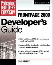 Book FrontPage 2000 Developer's Guide free