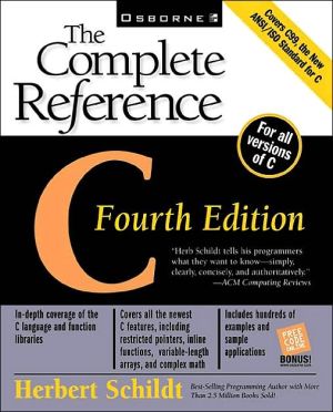 Book C: The Complete Reference, 4th Ed. free
