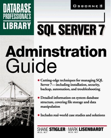 Book SQL Server 7 Administration free