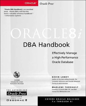 Book Oracle 8I Dba Handbook free