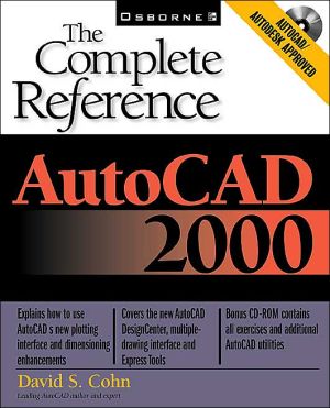Book Autocad 2000: The Complete Reference free