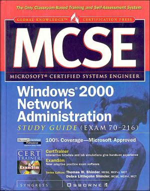 Book MCSE Windows 2000 Network Administration Study Guide (Exam 70-216) (Book/CD-ROM) free