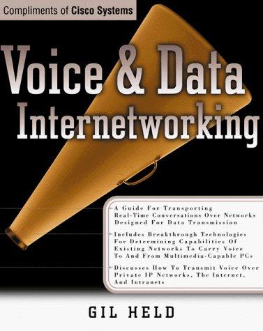Book Voice and Data Internetworking free