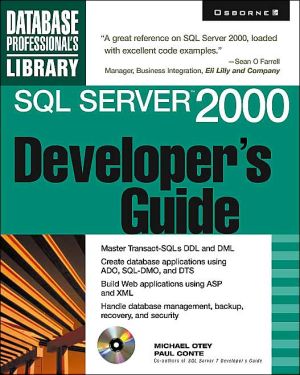 Book SQL Server 2000 Developer's Guide free
